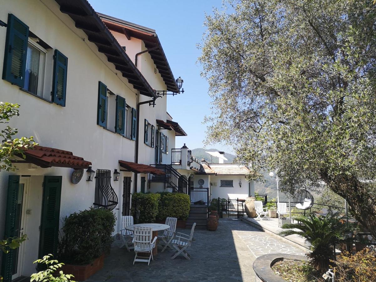 La Vivagna - Casa Vista Mare Tra Gli Ulivi Villa Leivi Dış mekan fotoğraf