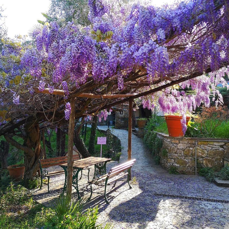 La Vivagna - Casa Vista Mare Tra Gli Ulivi Villa Leivi Dış mekan fotoğraf
