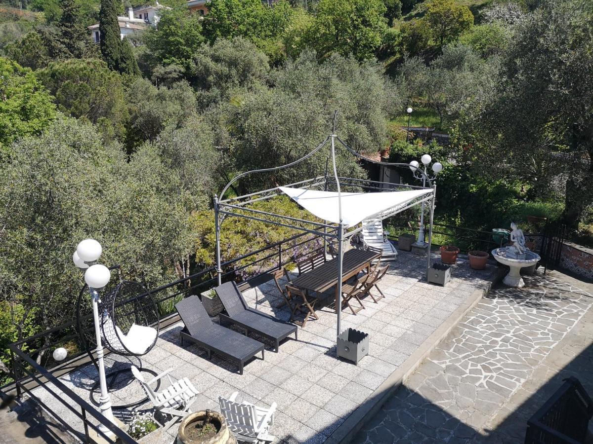La Vivagna - Casa Vista Mare Tra Gli Ulivi Villa Leivi Dış mekan fotoğraf